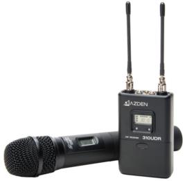 میکروفون-بی-سیم-هاشف-دستی-ازدن-Azden-310HT-UHF-Diversity-Wireless-Microphone-System
